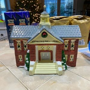 Cape Craftmen 1994 Christmas Village Public Library